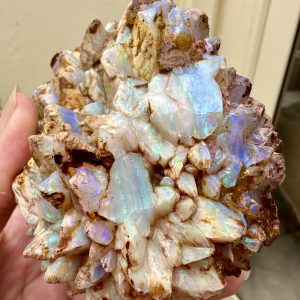 $80,000 IMG7123 - Pseudomorph 'Opal Pineapple' 4" x 3.6" x 3.25" 15.5oz