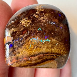 $89 IMG3388 - Qld Boulder opal /Double sided 25 x 23 x 12mm 59.2cts