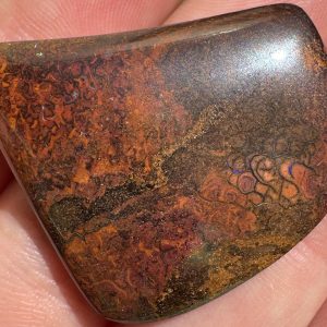 $9 IMG3637 - Qld Boulder opal 30 x 30 x 5mm 51.7cts