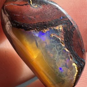 $9 IMG3745 - Qld Boulder opal 18 x 11 5mm 13.6cts