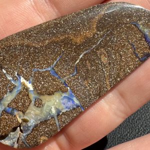 $9 IMG3767 - Qld Boulder opal 61 x 30 x 7mm 112cts