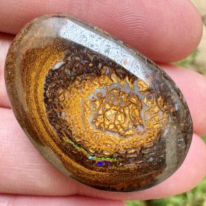 $99 IMG3298 - Qld boulder Opal /Double sided Yowah nut 32 x 22 x 12mm 69.3cts