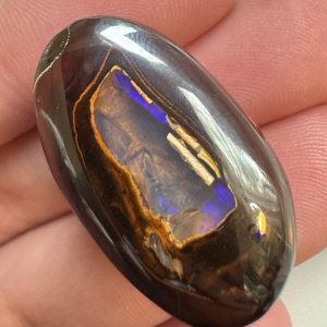 $99 IMG3313 - Qld Boulder opal /Yowah nut 27 x 16 x 14mm 49.2cts