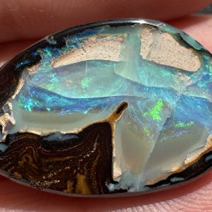 $99 IMG3724 - Qld Boulder opal /Double sided 22 x 15 x 19mm 18.3cts