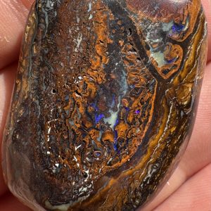 $99 IMG3779 - Qld boulder opal /Double sided Yowah nut 41 x 28 x 6mm 92.8cts