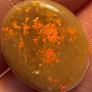 $194 IMG8072-3 - Andamooka Matrix opal 16 x 14mm 10.86cts