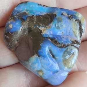 $300 NOW $150 IMG6269 - Blue Triangle Funstone Drilled 21.6g 33 x 34 x12mm.jpg