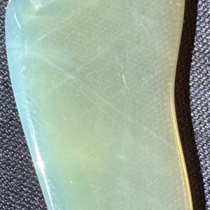 $45 IMG6558 - Lambina Carved Foot opal 33 x 15 x 3mm 9.55cts