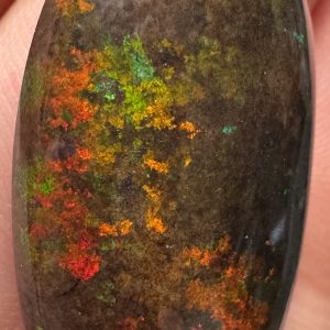 $80 IMG2217 - Andamooka Matrix Treated opal 34 x 17mm 27.3cts