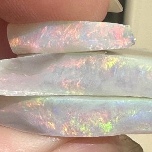 $880 IMG9603 - Faced Gems Reds, Greens & Golds very little waste .415oz $2,200/oz