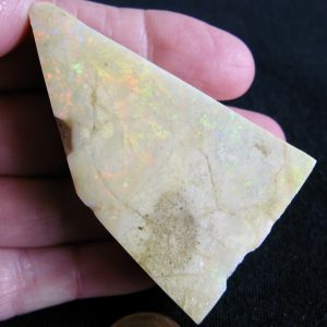 Mintubi on Sandstone Specimen Very Bright Reds and Golds 2.25” x 1.5” 1.9oz