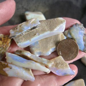 Mintubi Blue and Greens some quite large stones 3.3oz