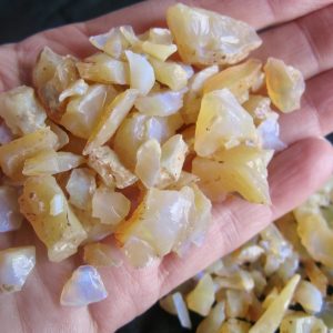 $81 IMG5707 - Coober Pedy Amber small stones and chips $30/oz 2.7oz