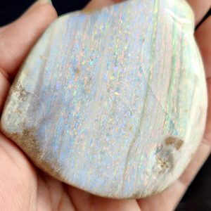 Andamooka Specimen - Very Bright Reds, Golds, Blues and Greens 2.72oz