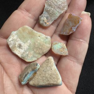Mintubi Crystals and some Dark Base Blues and Greens .5oz