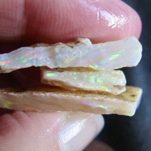 Coober Pedy Bright Reds, Greens and Blues Doublet material $2,500/oz .185oz